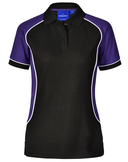 Ladies Truedry Tri Colour Polo - PS78