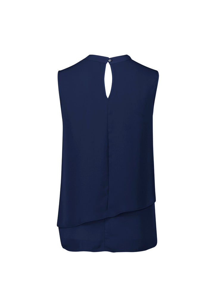 Seville Women's Sleeveless Layered Blouse - RB260LN