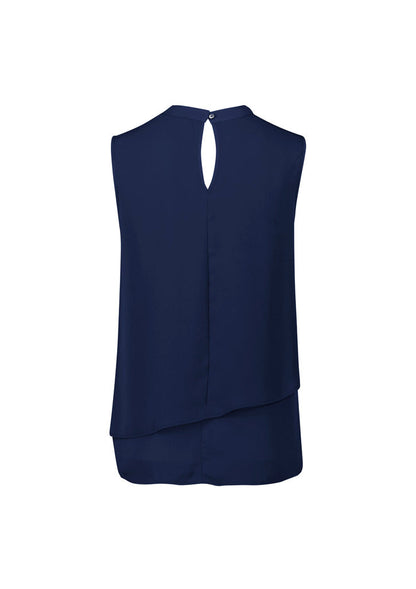 Seville Women's Sleeveless Layered Blouse - RB260LN
