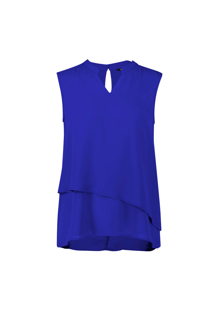 Seville Women's Sleeveless Layered Blouse - RB260LN