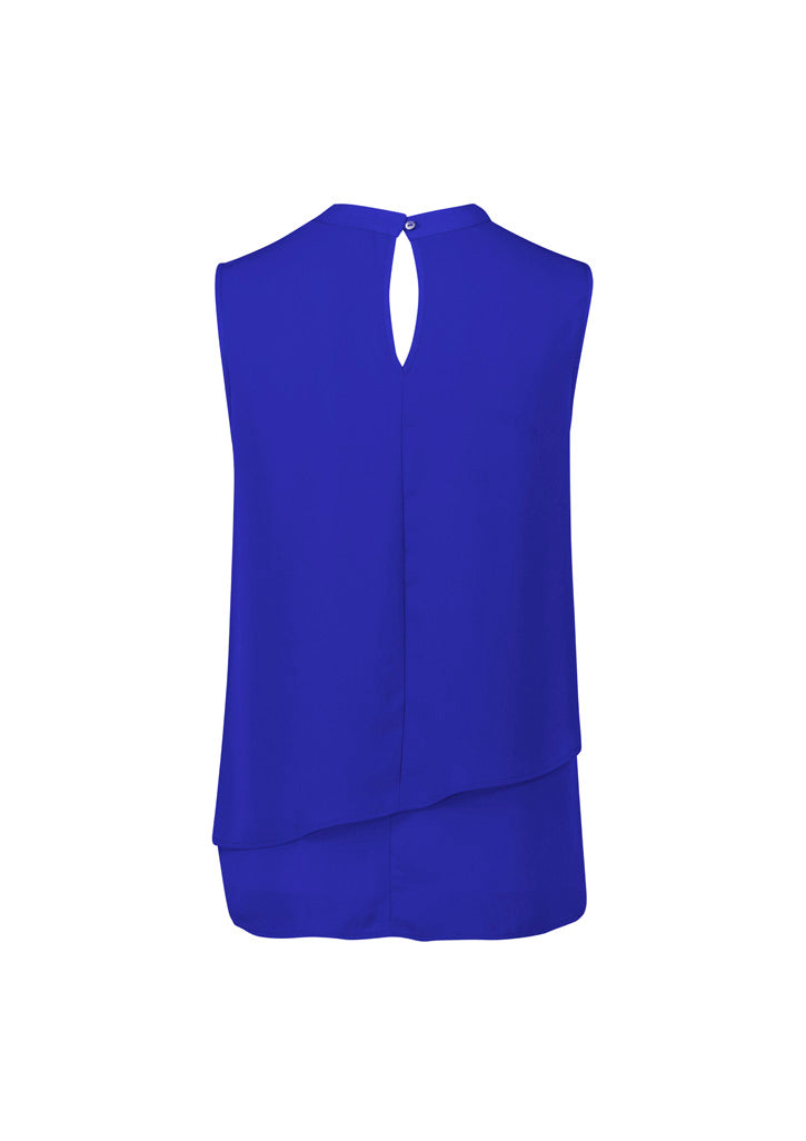 Seville Women's Sleeveless Layered Blouse - RB260LN