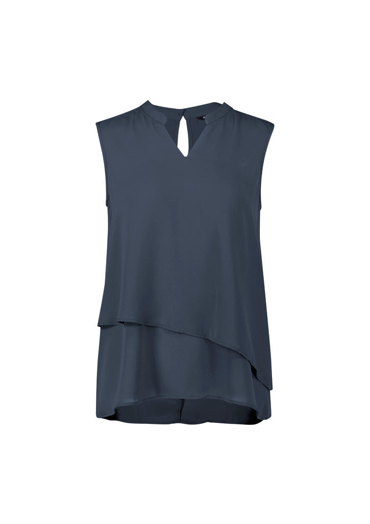 Seville Women's Sleeveless Layered Blouse - RB260LN