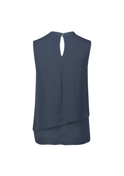 Seville Women's Sleeveless Layered Blouse - RB260LN