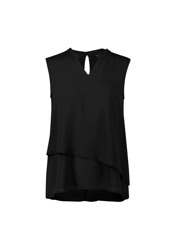 Seville Women's Sleeveless Layered Blouse - RB260LN