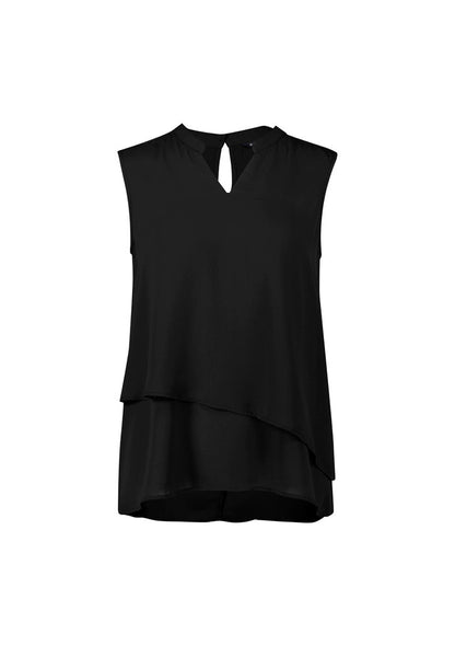 Seville Women's Sleeveless Layered Blouse - RB260LN