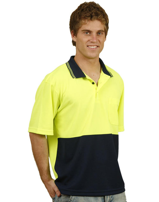 Hi Vis TrueDry Mesh Polo Short Sleeve - SW01TD