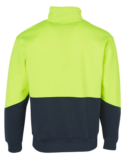 Hi Vis Long Sleeve Windcheater w/ Collar - SW13A