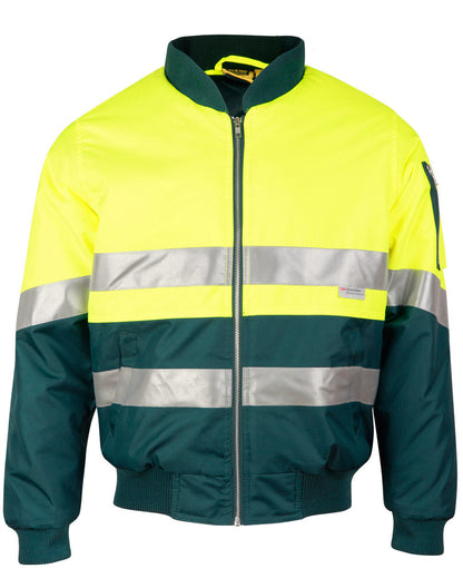 Hi Vis Two Tone Flying Jacket w/ Tape - SW16A