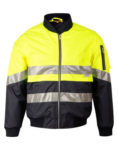 Hi Vis Two Tone Flying Jacket w/ Tape - SW16A