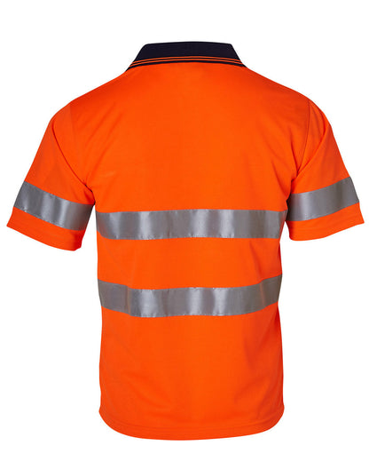 Hi Vis Short Sleeve Polo w/ Tape - SW17A