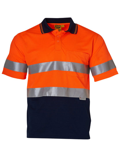 Hi Vis Short Sleeve Polo w/ Tape - SW17A