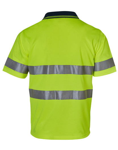 Hi Vis Short Sleeve Polo w/ Tape - SW17A