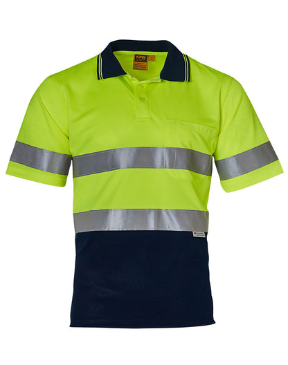 Hi Vis Short Sleeve Polo w/ Tape - SW17A