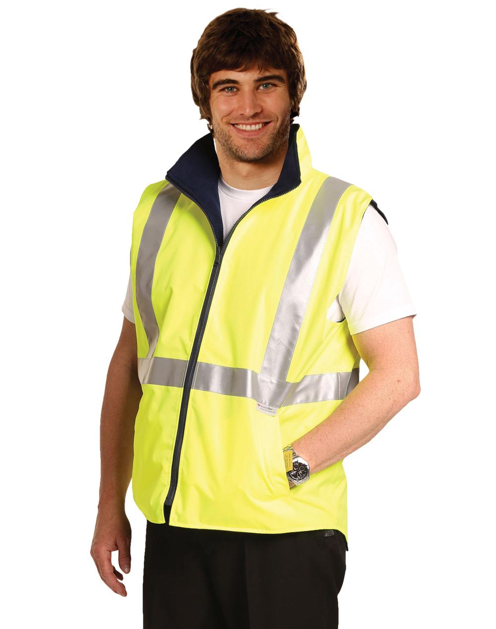 Hi Vis Reversible Vest - SW19A