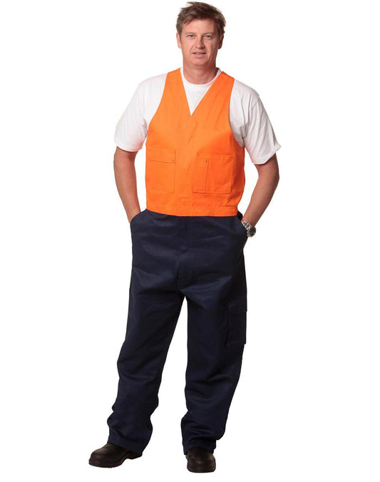 Hi Vis Action Back Overall - SW201