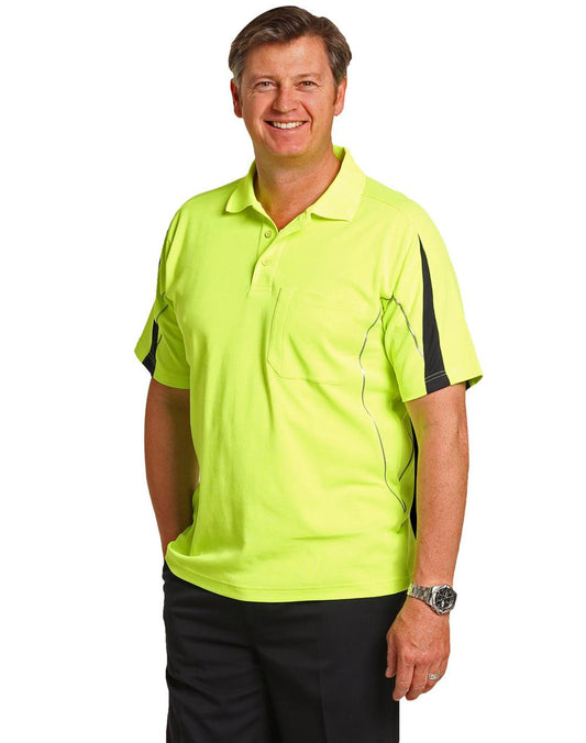 Men's Hi Vis Polo Shirt - SW25A
