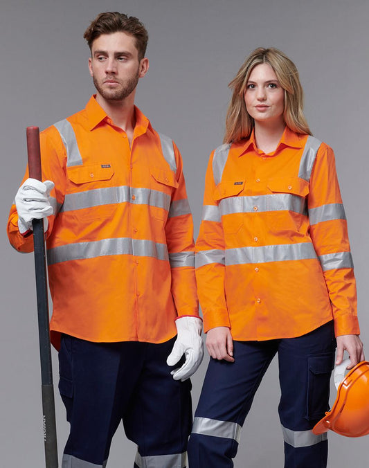 Unisex Biomotion Vic Rail Light Weight Safety Shirt - SW55