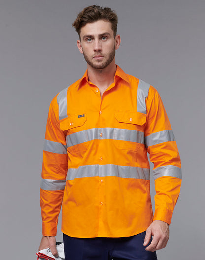 Unisex Biomotion Vic Rail Light Weight Safety Shirt - SW55
