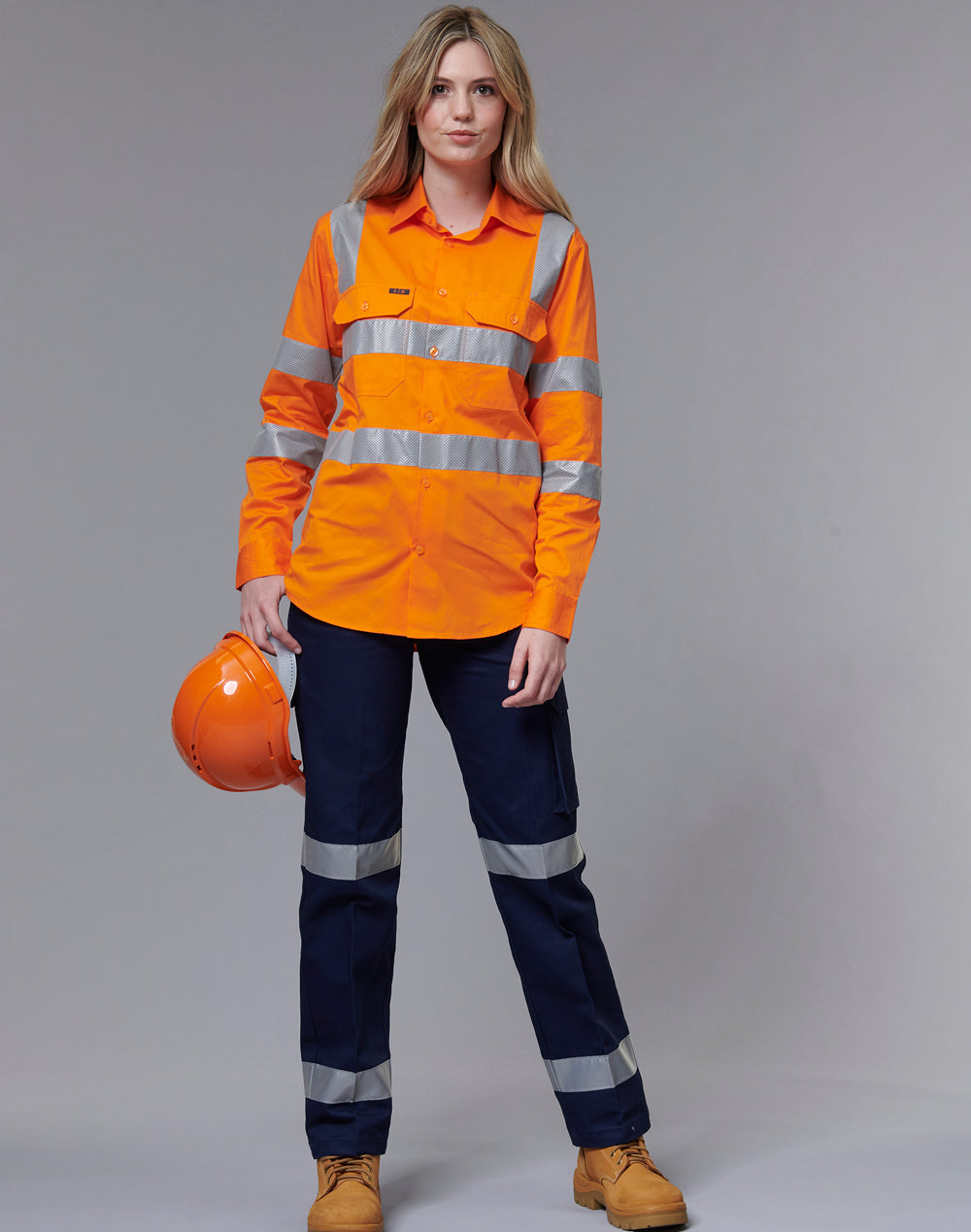 Unisex Biomotion Vic Rail Light Weight Safety Shirt - SW55