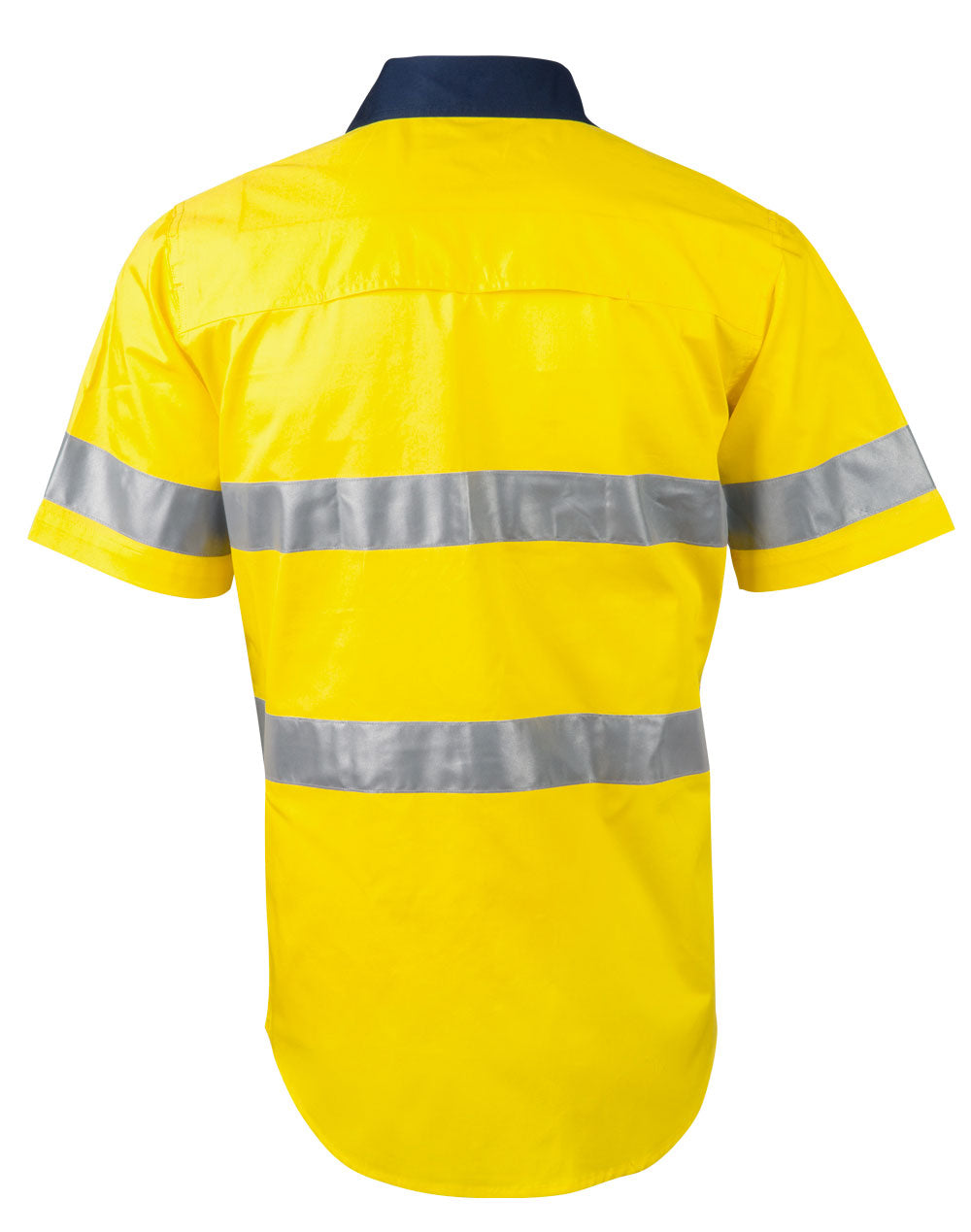 Men's Hi Vis Short Sleeve Shirt w/ Tape - SW59