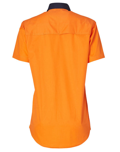 Ladies Short Sleeve Safety Shirt - SW63