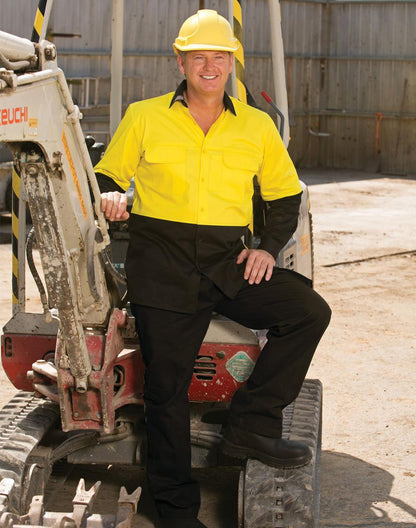 Men's Hi Vis Twill Shirt - SW67