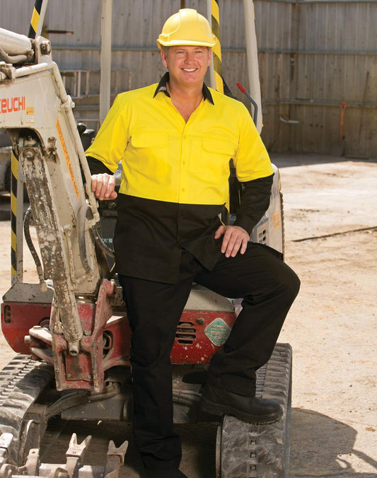 Men's Hi Vis Twill Shirt - SW67