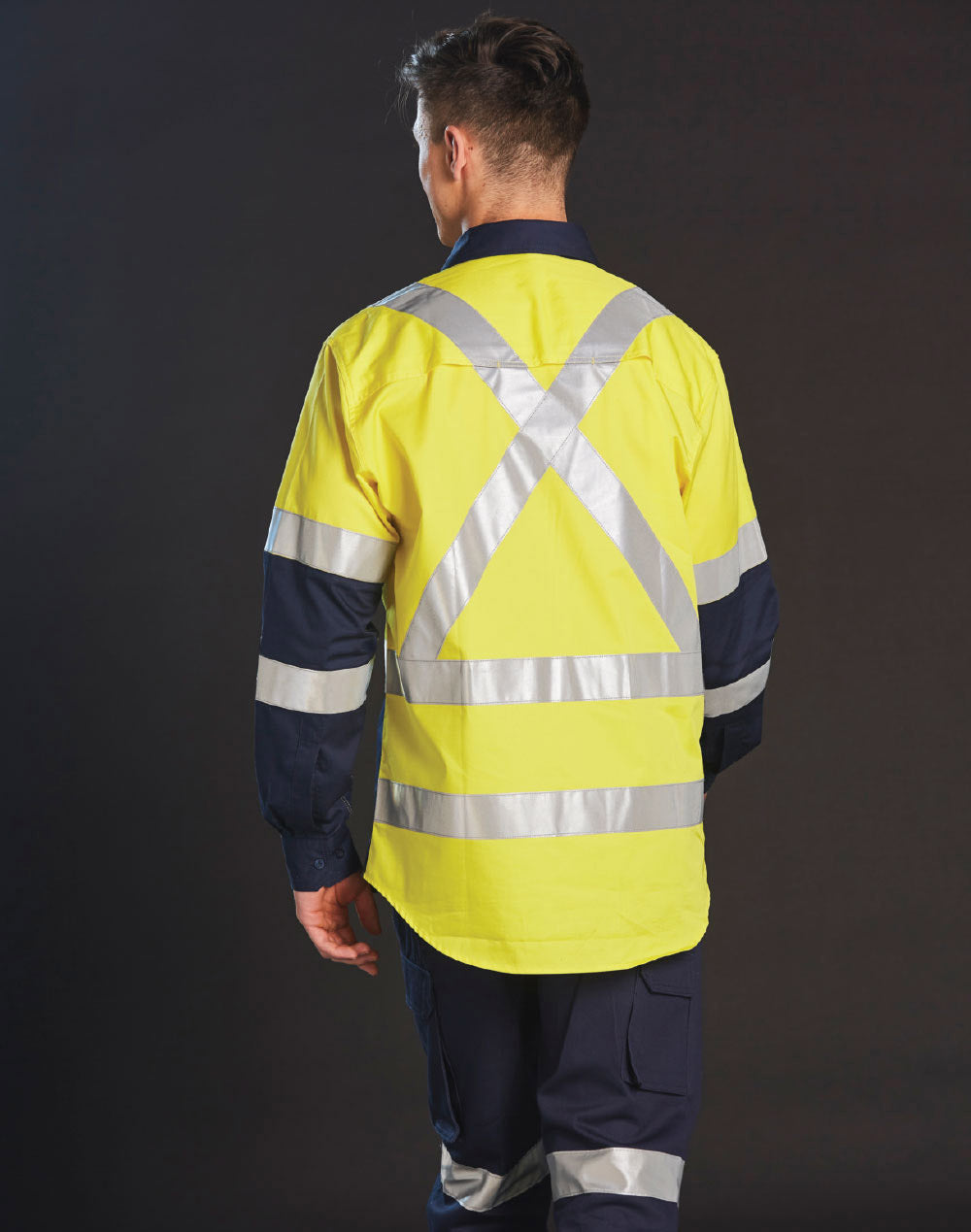Unisex Hi Vis Long Sleeve Shirt - SW70