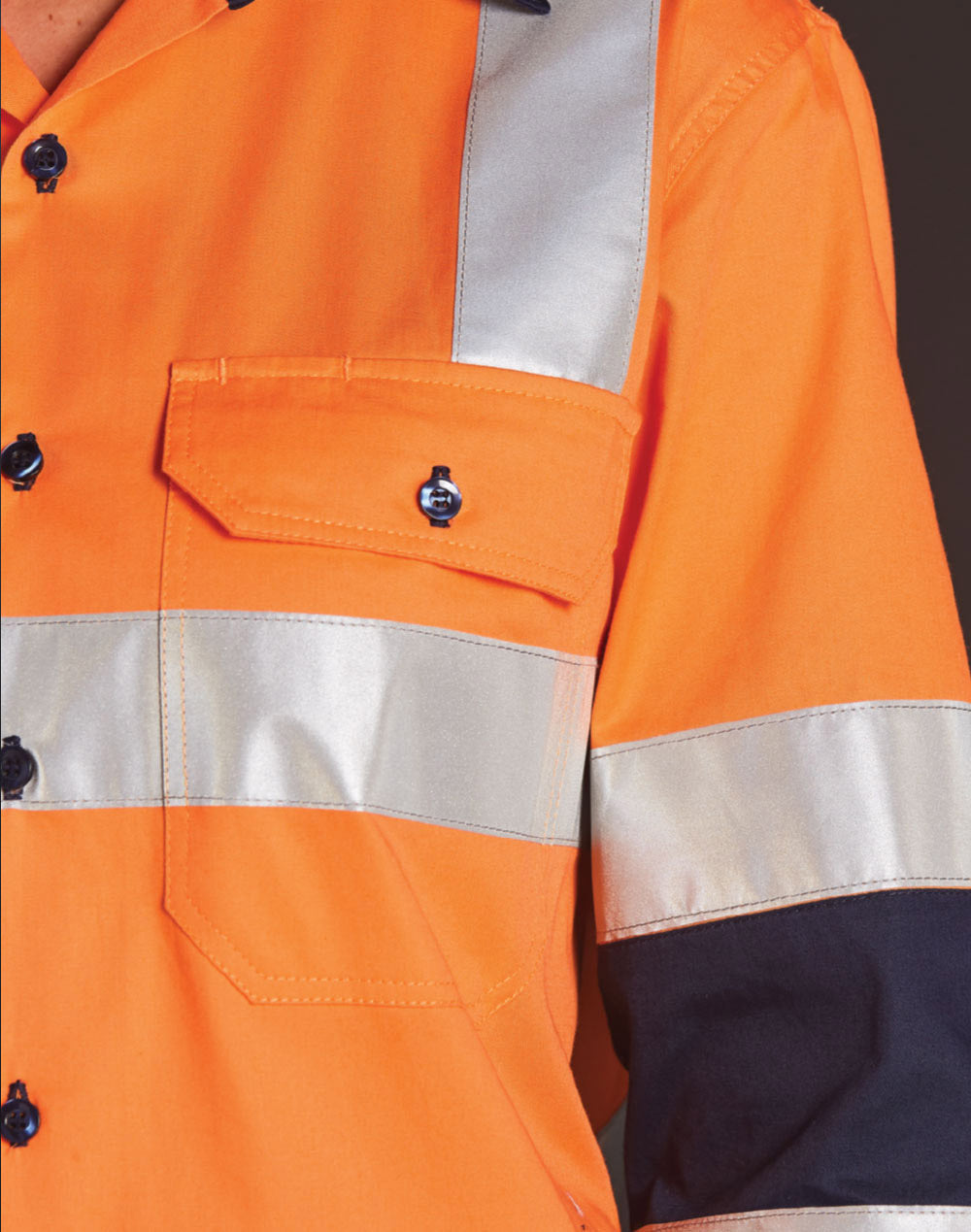 Unisex Hi Vis Long Sleeve Shirt - SW70