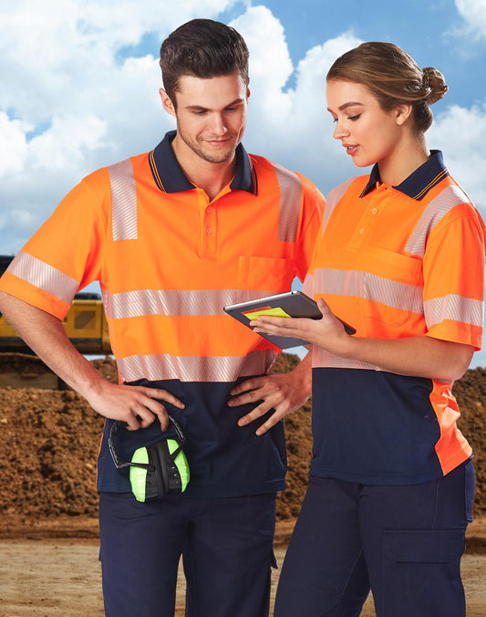 Unisex Hi Vis Short Sleeve Shirt - SW73