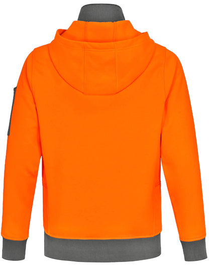 Unisex Hi Vis ¼ Zip Premium Fleece Hoodie - SW78