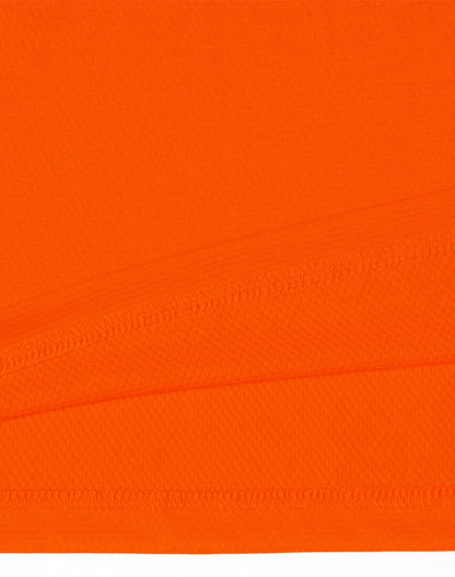 Unisex Hi-Vis Bamboo Charcoal Vented Short Sleeve Polo - SW79