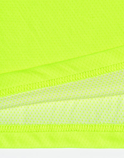 Unisex Hi-Vis Bamboo Charcoal Vented Short Sleeve Polo - SW79