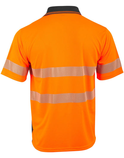 Unisex Cooldry Segmented Safety Short Sleeve Polo - SW85