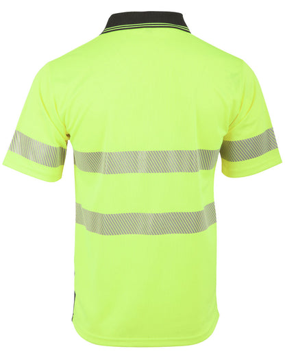 Unisex Cooldry Segmented Safety Short Sleeve Polo - SW85