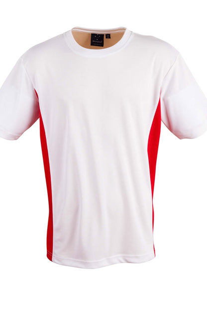 Adults Unisex CoolDry Mesh Contrast Tee Shirt - TS12 (8 colours)