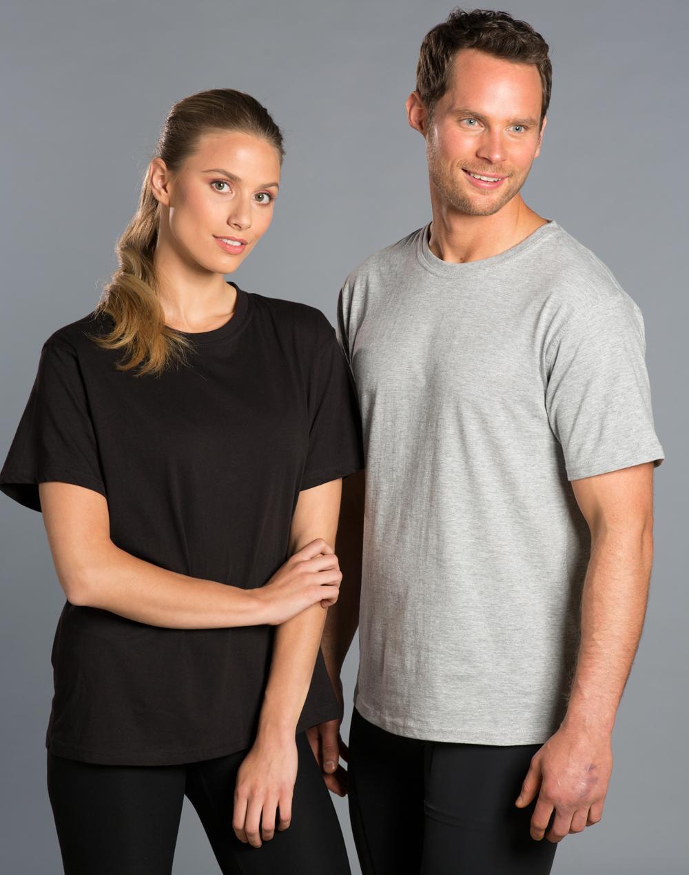 Unisex 100% Cotton Crew Neck Short Sleeve Tee - TS20