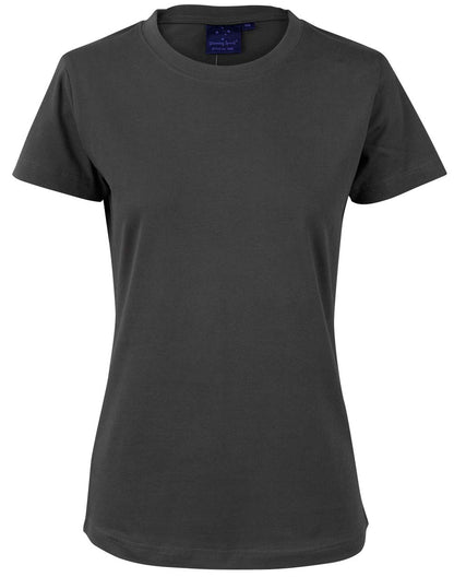 Ladies 100% Cotton Semi Fitted Tee - TS38 (9 colours)