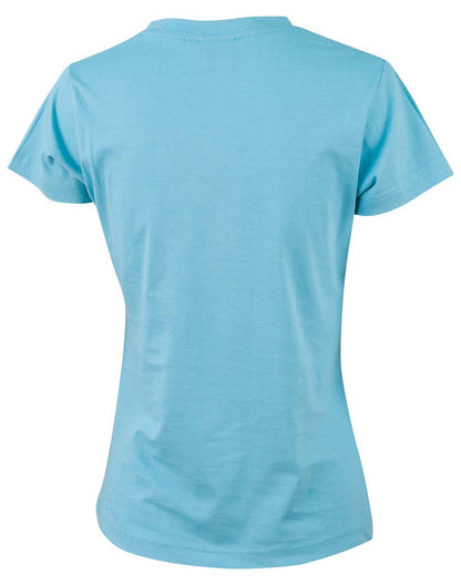 Ladies 100% Cotton Semi Fitted Tee - TS38 (7 colours)