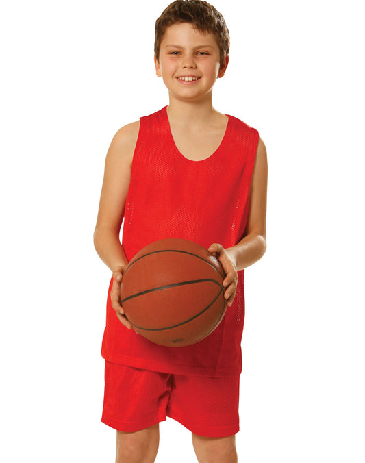 Kids Cooldry Basketball Singlet - TS81K