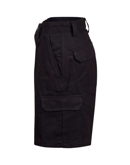 Men's Cotton Drill Cargo Shorts - WP06