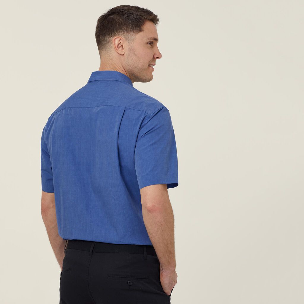 Men's End on End Short Sleeve Shirt - Y52168