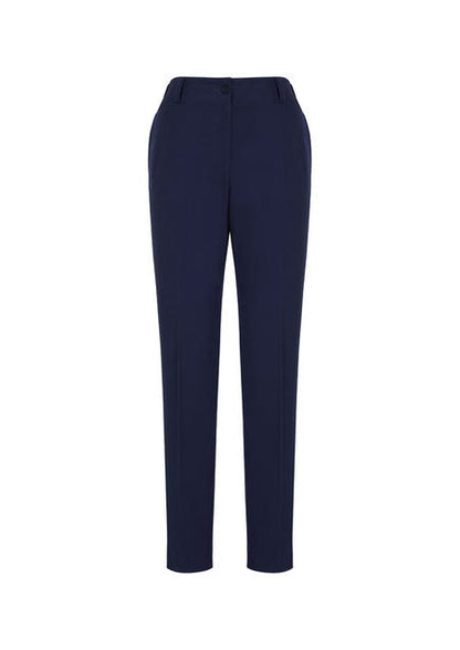 Ladies Bandless Elastic Waist Back Slimline Pant 10722