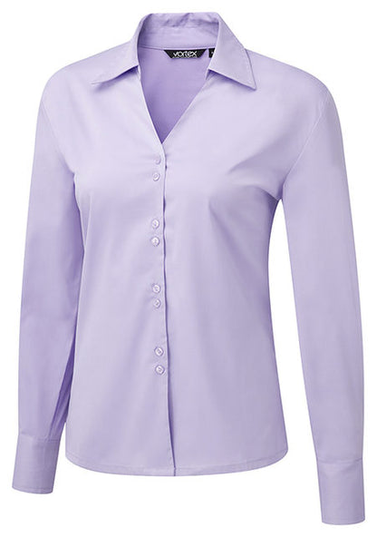Freya Double Button Blouse Long Sleeve