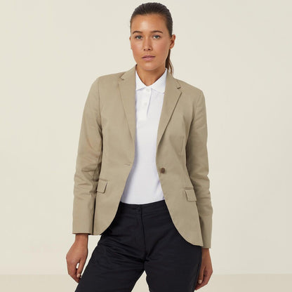 Ladies Stretch Cotton Blazer - CAT1FF