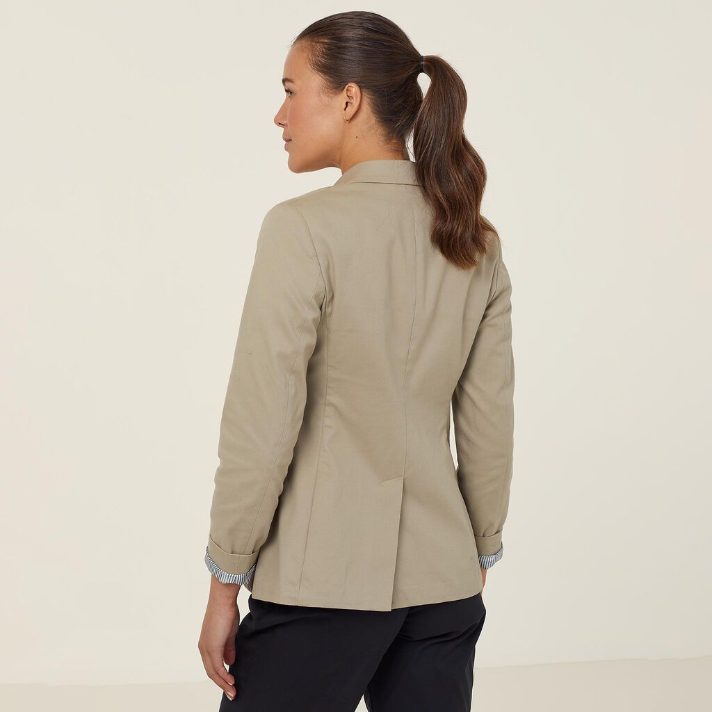 Ladies Stretch Cotton Blazer - CAT1FF