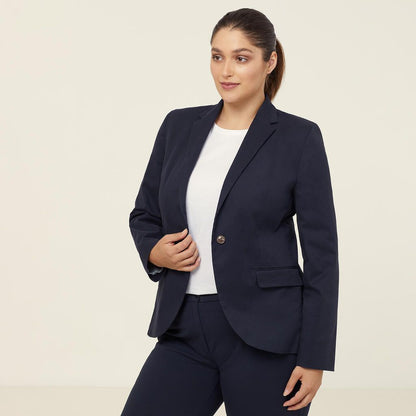 Ladies Stretch Cotton Blazer - CAT1FF
