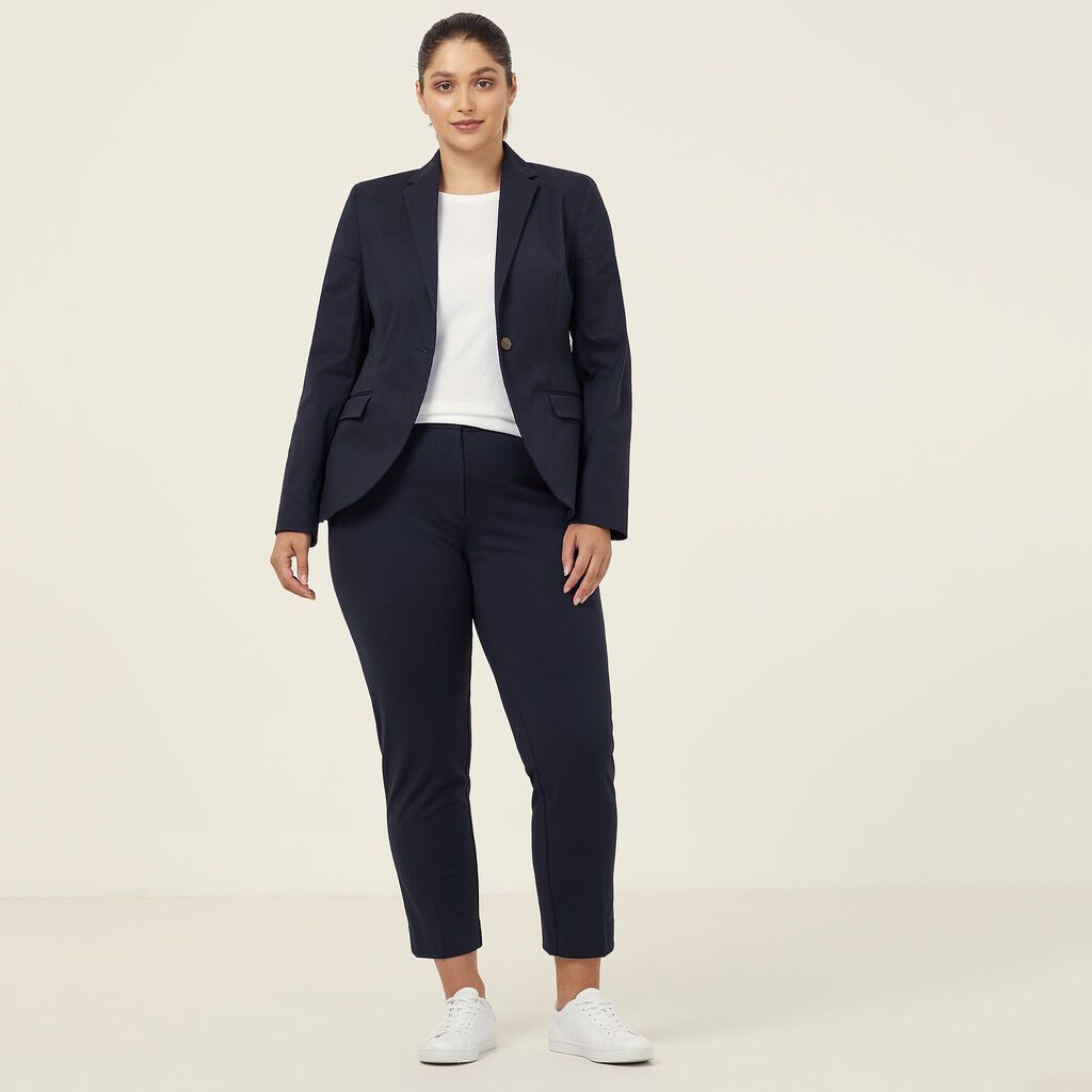 Ladies Stretch Cotton Blazer - CAT1FF