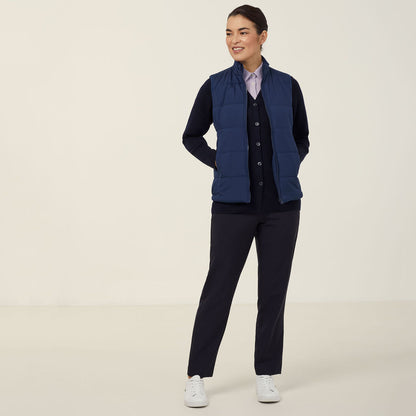 Ladies Puffer Vest - CAT749