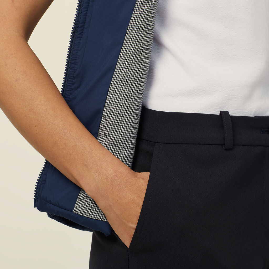 Ladies Puffer Vest - CAT749